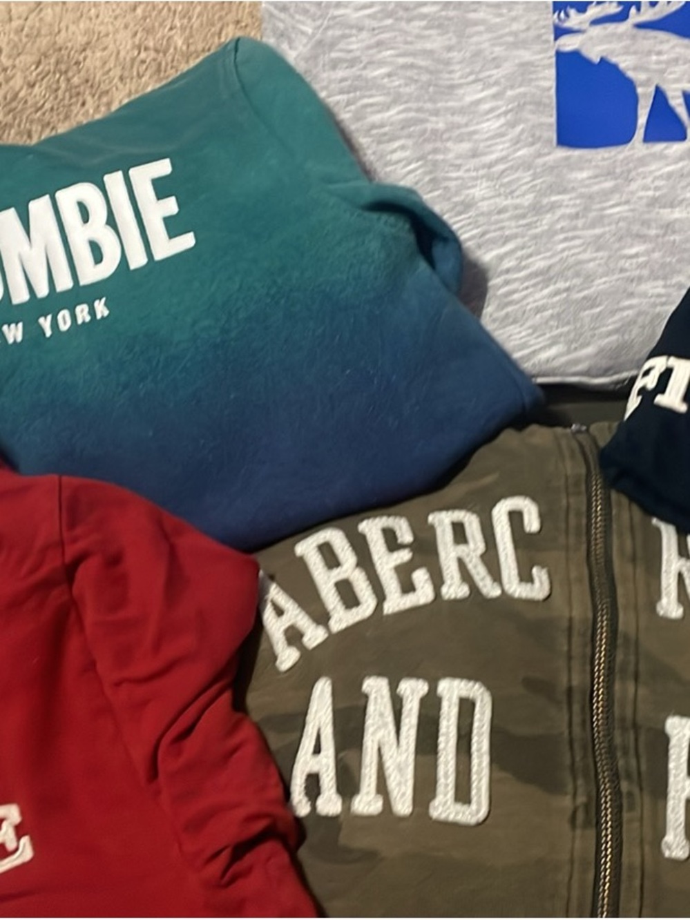 Abercrombie & Fitch Green Ombre Logo bundle